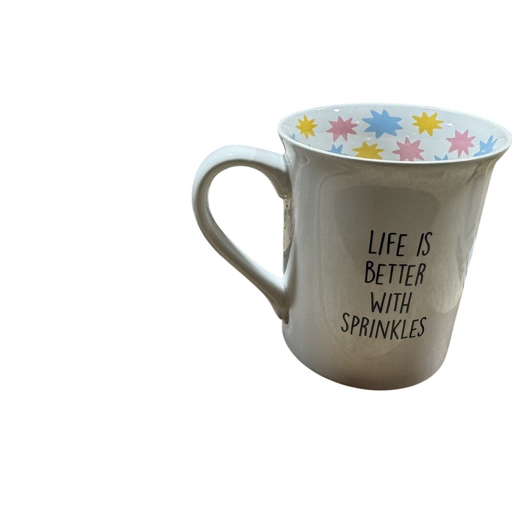 Donut Lover’s Gift Set – Ceramic Tray & Mug – Cute Coffee & Snack Set